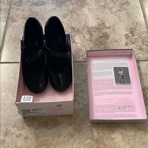 Tap Shoes Black Patent Leather Mary Jane